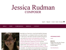 Tablet Screenshot of jessicarudman.com